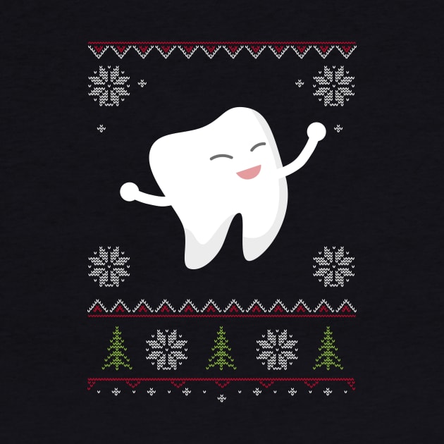 Dentist Ugly Sweater Christmas by vladocar